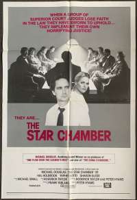 The Star Chamber Poster Original One Sheet 1983 Michael Douglas Peter Hyams