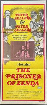 The Prisoner Of Zenda 1979 Peter Sellers Daybill movie poster