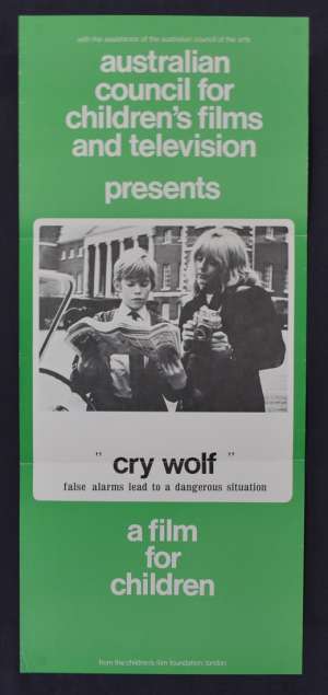 Cry Wolf Movie Poster Original Daybill 1968 Wilfrid Brambell