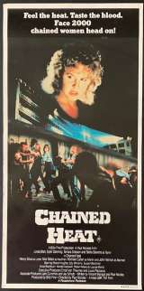 Chained Heat Movie Poster Original Daybill 1983 Linda Blair Prison
