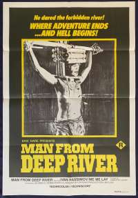 Man From Deep River One Sheet Australian Movie poster