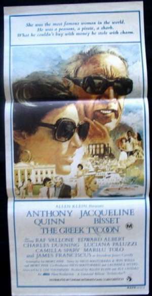 Greek Tycoon, The Daybill Movie poster