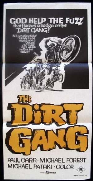 The Dirt Gang Poster Australian Daybill Movie poster
