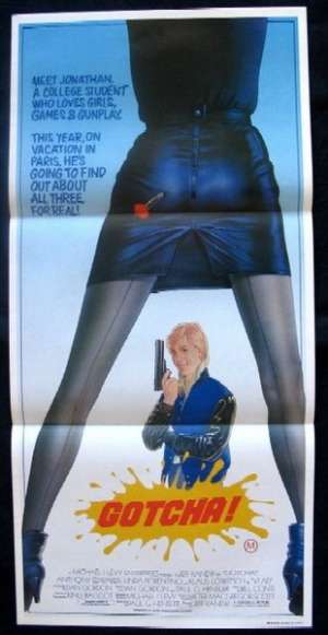 Gotcha Poster Australian Daybill Movie poster