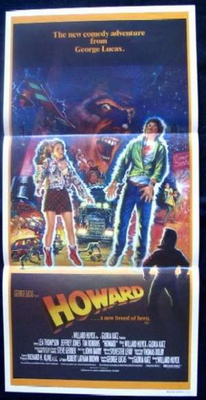 Howard Poster Australian Daybill Movie poster