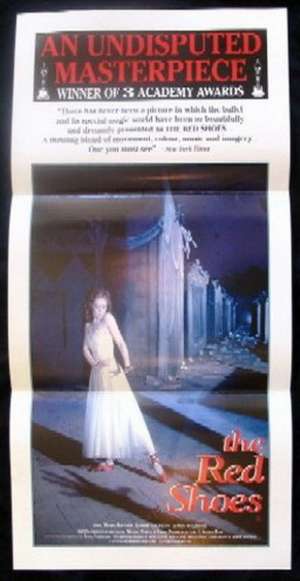 Red Shoes, The Daybill Movie poster