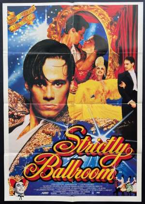 Strictly Ballroom 1992 One Sheet Movie Poster Baz Luhrmann Paul Mercurio