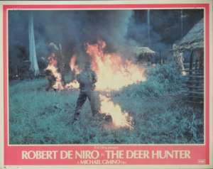 The Deer Hunter 1978 Lobby Card Robert De Niro Vietnam War