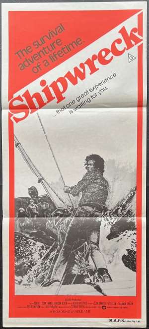 Shipwreck Daybill Movie poster