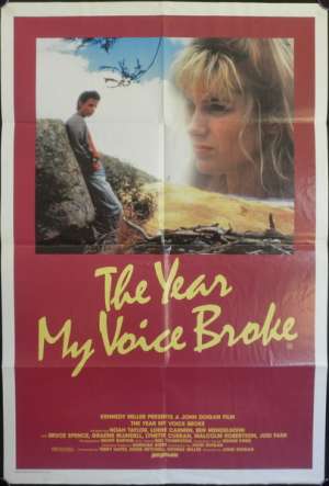 The Year My Voice Broke Poster Original One Sheet 1987 Noah Taylor