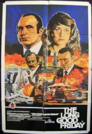 The Long Good Friday Poster Original One Sheet 1980 Bob Hoskins Film Noir