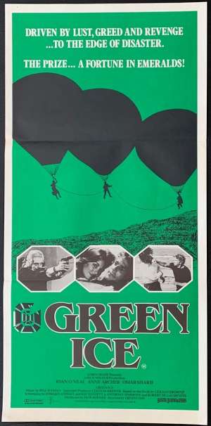 Green Ice Daybill Movie poster
