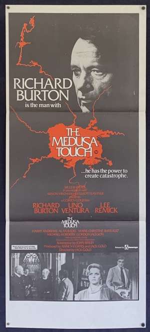 The Medusa Touch Poster Original Daybill 1978 Richard Burton Horror