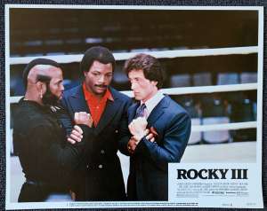 Rocky 3 Lobby Card No 7 USA 11&quot; x 14&quot; Sylvester Stallone Boxing