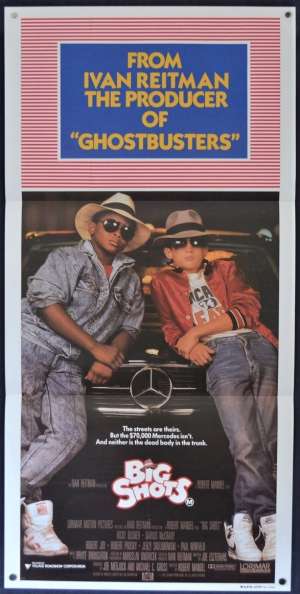 Big Shots Movie Poster Original Daybill 1987 Ivan Reitman Ricky Busker