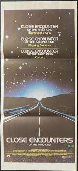 Close Encounters Of The Third Kind Poster Original Daybill 1977 Richard Dreyfuss UFO's