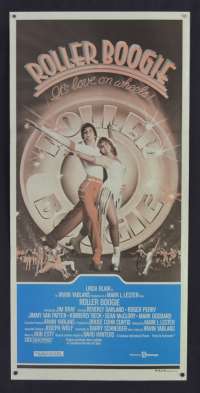 Roller Boogie 1979 movie poster Daybill Linda Blair Beverly Garland Mark Goddard