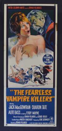 The Fearless Vampire Killers Poster Original Daybill 1967 Polanski Sharon Tate