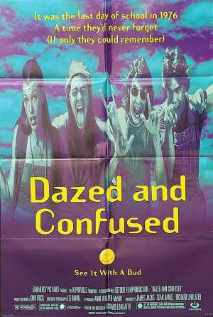 Dazed And Confused Movie Poster Original USA One Sheet Matthew McConaughey