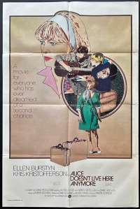 Alice Doesn't Live Here Anymore Poster Original USA One Sheet 1974