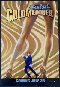 Austin Powers Goldmember Poster Original USA One Sheet International 2002