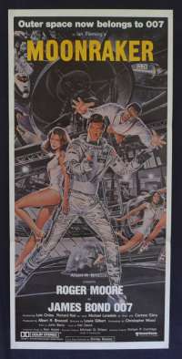 Moonraker Poster Original Daybill 1979 Roger Moore James Bond 007
