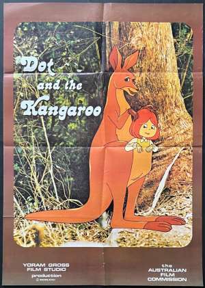 Dot And The Kangaroo Poster One Sheet Very Rare Original 1977