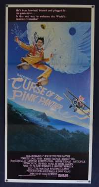 Curse Of The Pink Panther 1983 Daybill movie poster David Niven Blake Edwards