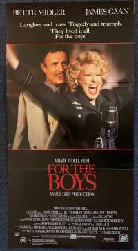 For The Boys Poster Original Daybill 1991 Bette Midler James Caan George Segal