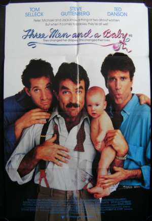 Three Man And A Baby One Sheet Australian Movie poster
