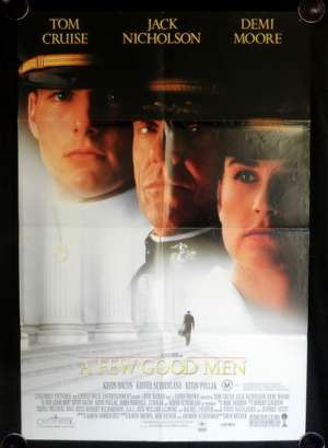 A Few Good Men One Sheet Movie Poster Tom Cruise Jack Nicholson
