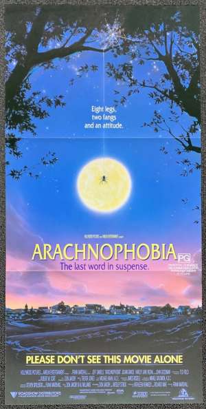 Arachnophobia Movie Poster Original Daybill 1990 John Goodman Jeff Daniels