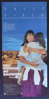 Not Without My Daughter movie poster Daybill Sally Field Alfred Molina
