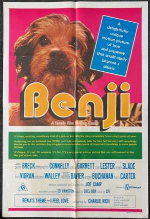 Benji One Sheet Australian Movie poster