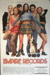 Empire Records 1995 One Sheet movie poster ROLLED Renée Zellweger Liv Tyler