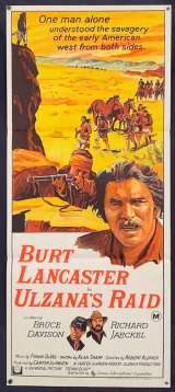 Ulzana's Raid Daybill Movie Poster