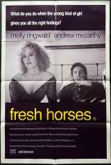 Fresh Horses Poster Original One Sheet 1988 Molly Ringwald McCarthy