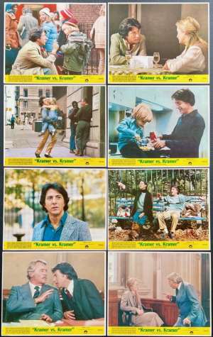 Kramer VS Kramer Lobby Card Set USA 8x10 Original 1979 Hoffman