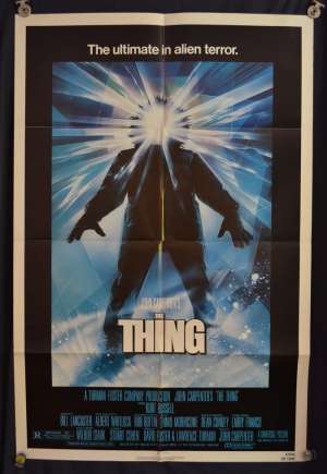 The Thing 1982 USA One Sheet movie poster Kurt Russell John Carpenter