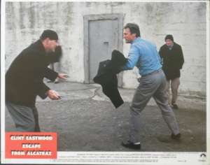 Escape From Alcatraz 1979 Clint Eastwood Fred Ward Lobby Card No 2