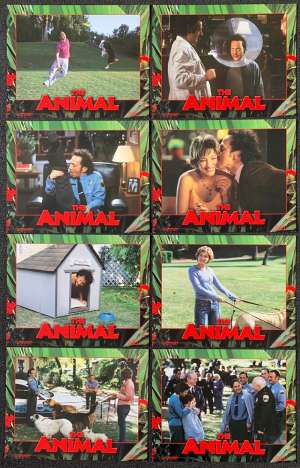 The Animal Lobby Card Set USA 11&quot;x14&quot; Original 2001 Rob Schneider Ed Asner