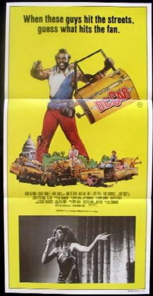 D.C. Cab 1983 Daybill movie poster Mr. T Drew Struzan Art
