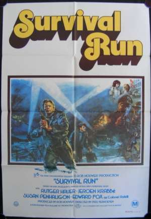 Survival Run One Sheet Australian Movie poster