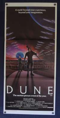 Dune Daybill Poster Original 1984 David Lynch Kyle Maclachlan Sting