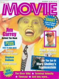 The Mask Movie Magazine 1994 Jim Carrey