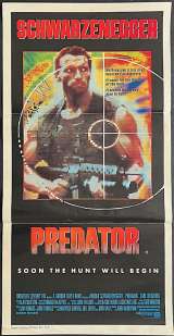 Predator Poster Original Daybill 1987 Arnold Schwarzenegger Carl Weathers