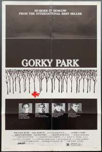 Gorky Park Poster Original USA One Sheet 1983 William Hurt Lee Marvin