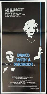 Dance With A Stranger Poster Daybill Original 1985 Miranda Richardson