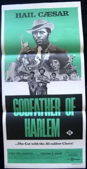 Godfather Of Harlem Poster Original Daybill Fred Williamson