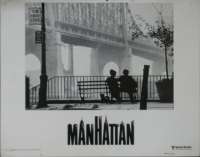 Manhattan Lobby Card Bridge Art USA 11&quot;x14&quot; Woody Allen Diane Keaton